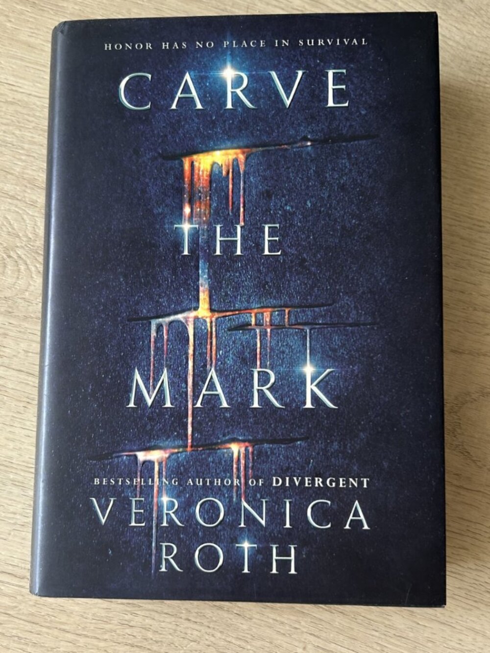 Carve the Mark- Veronica Roth; hardcover